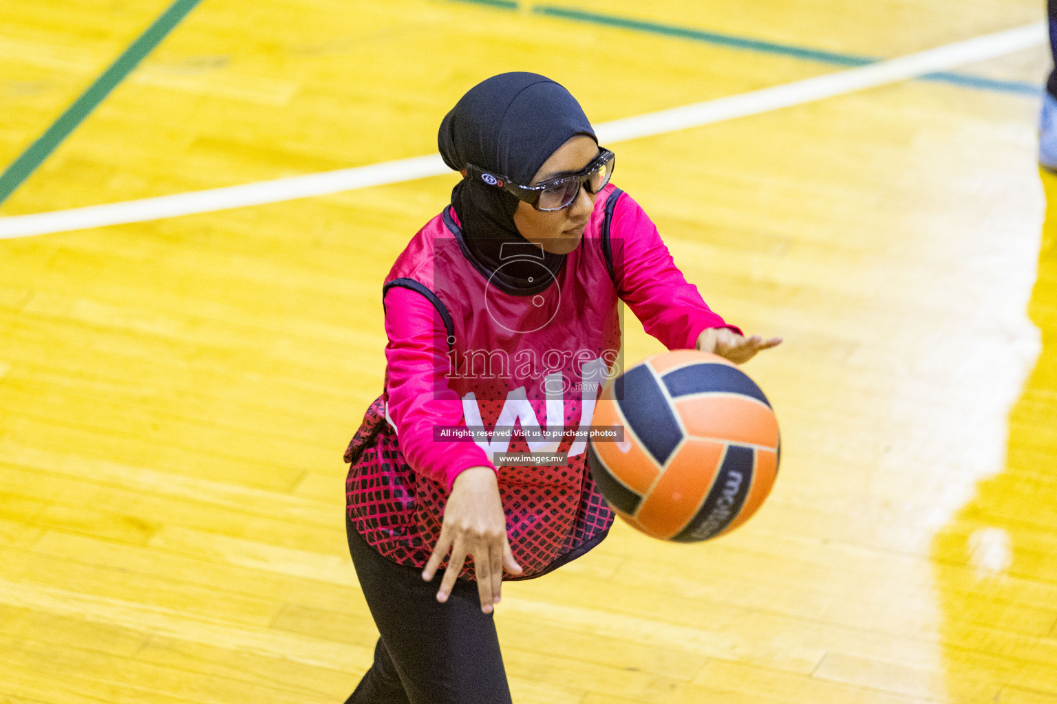 Day3 of 24th Interschool Netball Tournament 2023 was held in Social Center, Male', Maldives on 29th October 2023. Photos: Nausham Waheed, Mohamed Mahfooz Moosa / images.mv