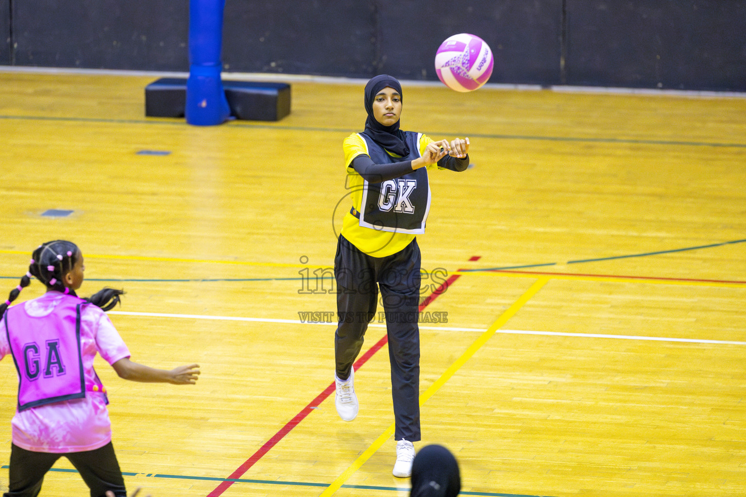 KYRC vs Xenith SC in Day 6 of 24th Milo Netball Association Championship held in Social Center at Male', Maldives on Saturday, 6th September 2025. Photos: Yasna Ahmed / images.mv