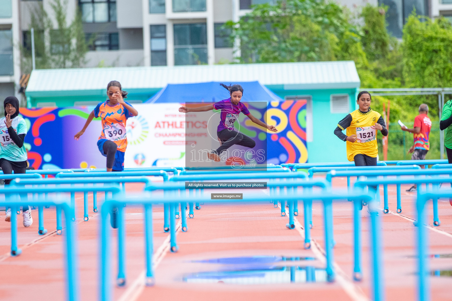 Day two of Inter School Athletics Championship 2023 was held at Hulhumale' Running Track at Hulhumale', Maldives on Sunday, 15th May 2023. Photos: Nausham Waheed / images.mv