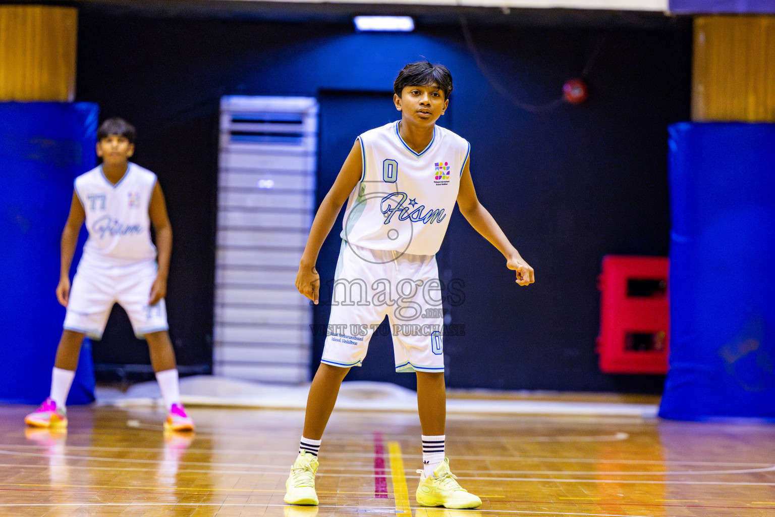 Ghiyasuddin International School vs Finland International School in day 28 of Junior Basketball Championship 2024 was held in Social Center, Male', Maldives on Thursday, 12th December 2024. Photos: Nausham Waheed / images.mv