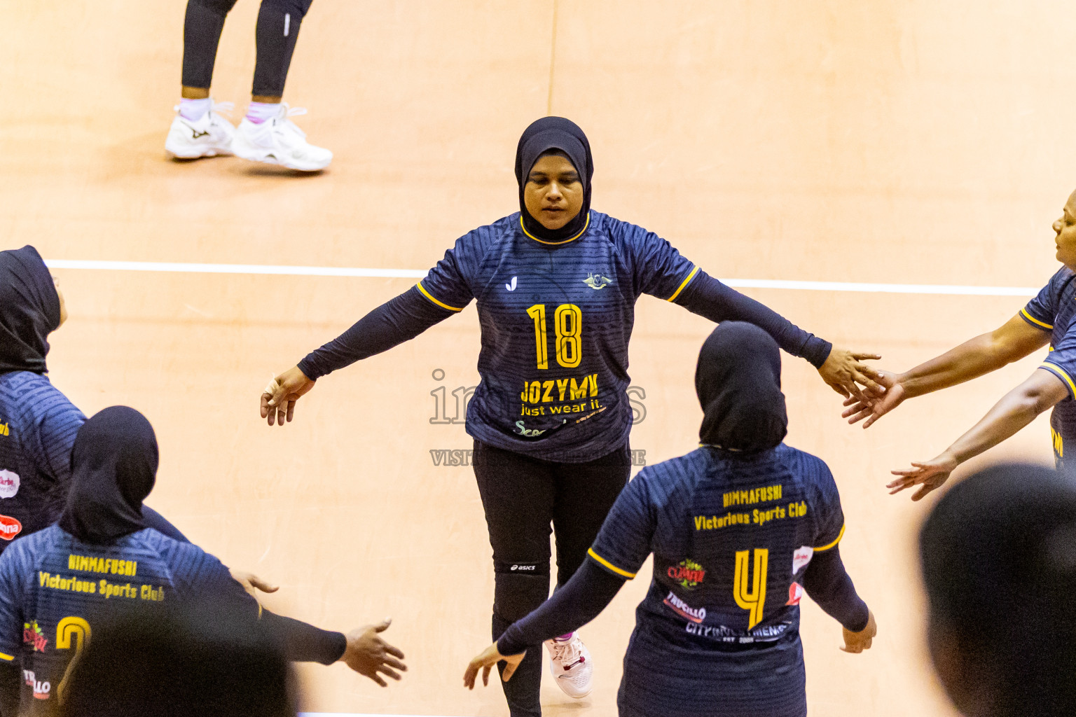 Day 2 of Women's Division of Milo VAM Cup 2024 held in Male', Maldives on Wednesday, 9th July 2024 at Social Center Indoor Hall Photos By: Nausham Waheed / images.mv