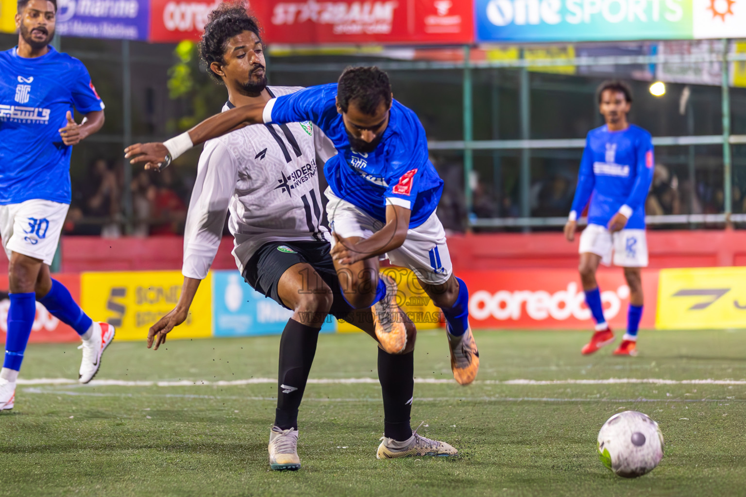 S Hithadhoo vs S Maradhoofeydhoo in Day 21 of Golden Futsal Challenge 2024 was held on Sunday , 4th February 2024 in Hulhumale', Maldives
Photos: Ismail Thoriq / images.mv