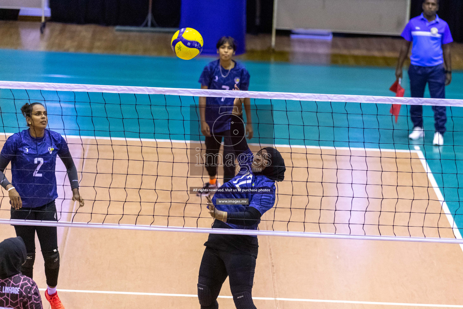 Volleyball Association Cup 2022-Women's Division-Match Day 4 was held in Male', Maldives on Friday, 27th May 2022 at Social Center Indoor Hall. Photos By: Ismail Thoriq/images.mv