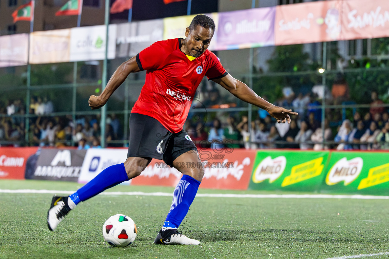 AVSEC vs POLICE in Club Maldives Cup 2024 held in Rehendi Futsal Ground, Hulhumale', Maldives on Tuesday, 24th September 2024. Photos: Shuu/ images.mv