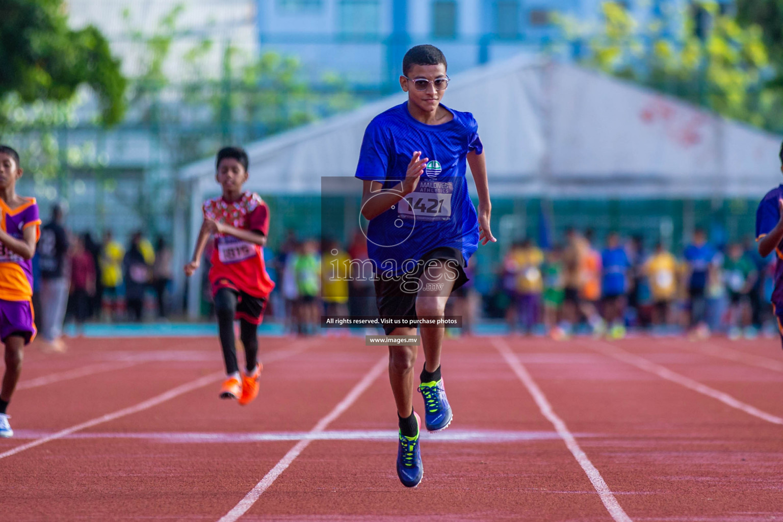 Day 1 of Inter-School Athletics Championship held in Male', Maldives on 22nd May 2022. Photos by: Maanish / images.mv