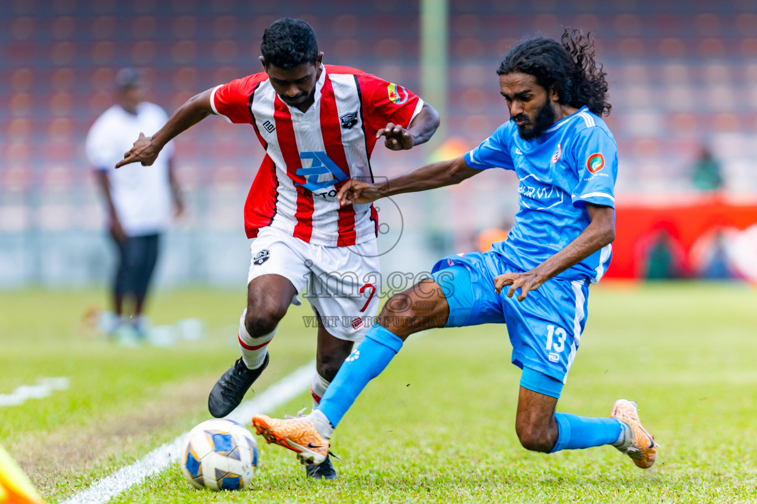 Masodi SC vs Tent SC in the Semi Final of Second Division 2023 in Male' Maldives on Sunday, 11th February 2023. Photos: Nausham Waheed / images.mv