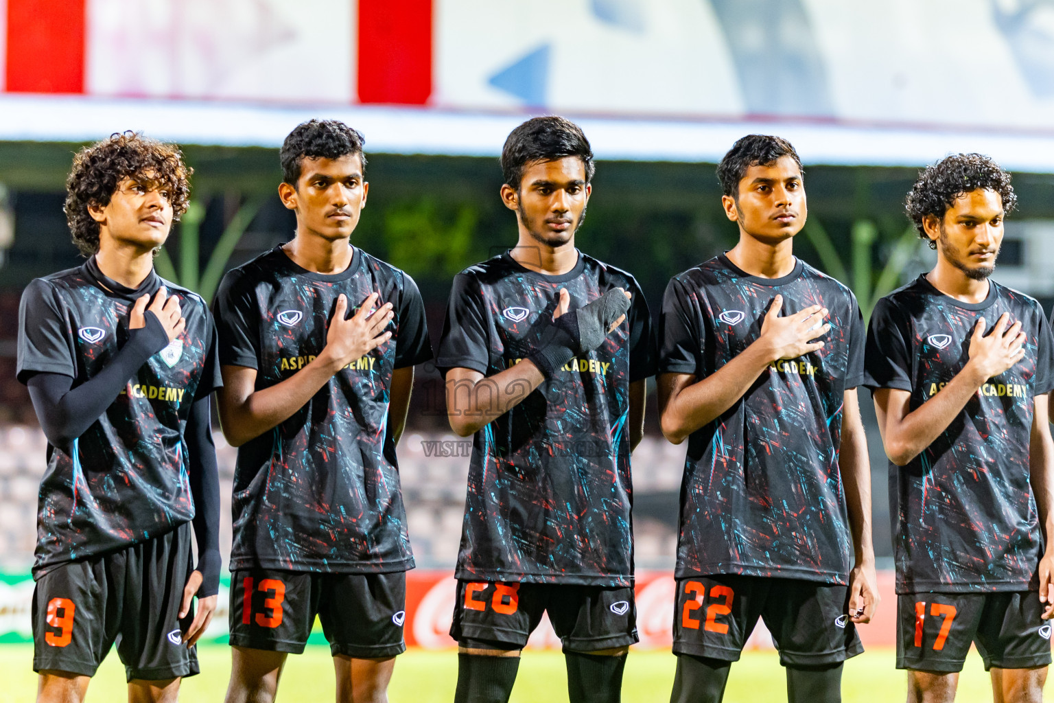 Maziya SRC vs Club Eagles in Day 4 of Under 19 Youth Championship 2024 was held at National Stadium in Male', Maldives on Thursday, 13th June 2024. Photos: Nausham Waheed / images.mv