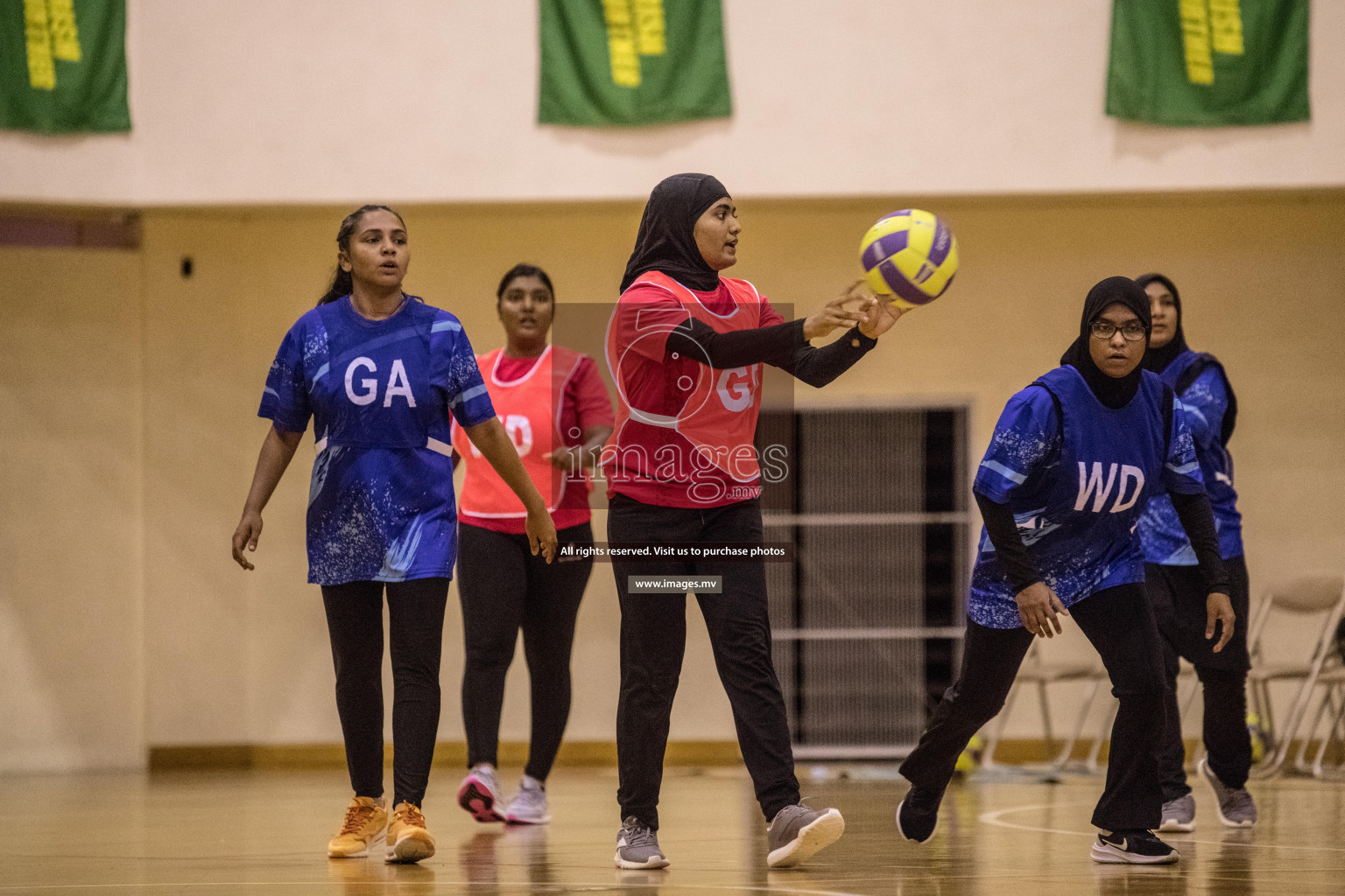 Milo National Netball Tournament 30th November 2021 at Social Center Indoor Court, Male, Maldives. Photos: Shuu & Nausham/ Images Mv