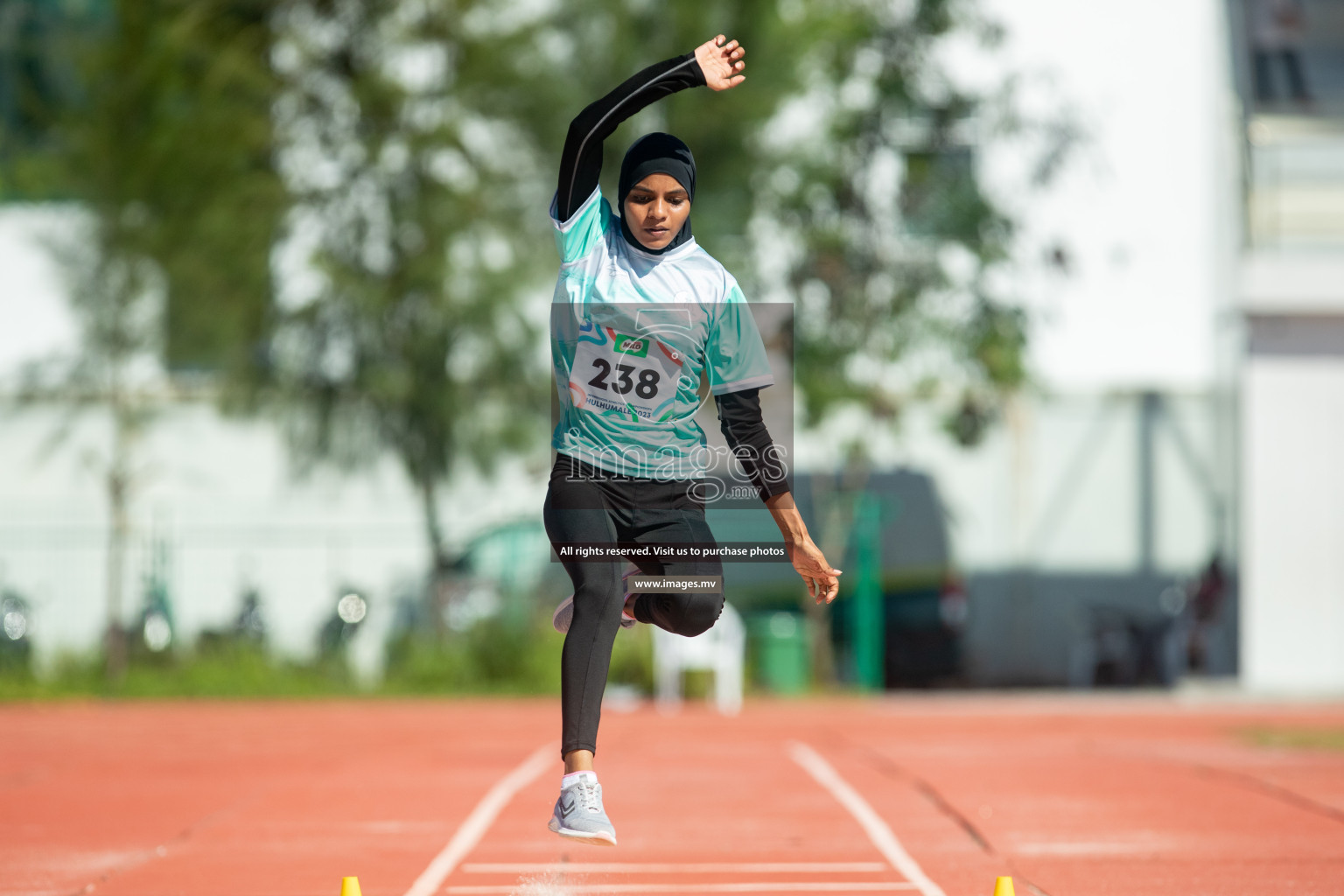 Day four of Inter School Athletics Championship 2023 was held at Hulhumale' Running Track at Hulhumale', Maldives on Wednesday, 17th May 2023. Photos: Nausham Waheed/ images.mv