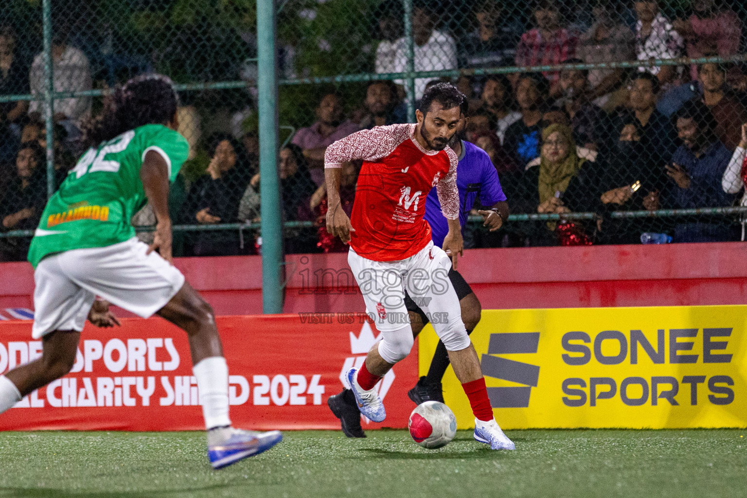 L Maavah vs L Kalaidhoo in Day 3 of Golden Futsal Challenge 2024 was held on Wednesday, 17th January 2024, in Hulhumale', Maldives
Photos: Ismail Thoriq / images.mv