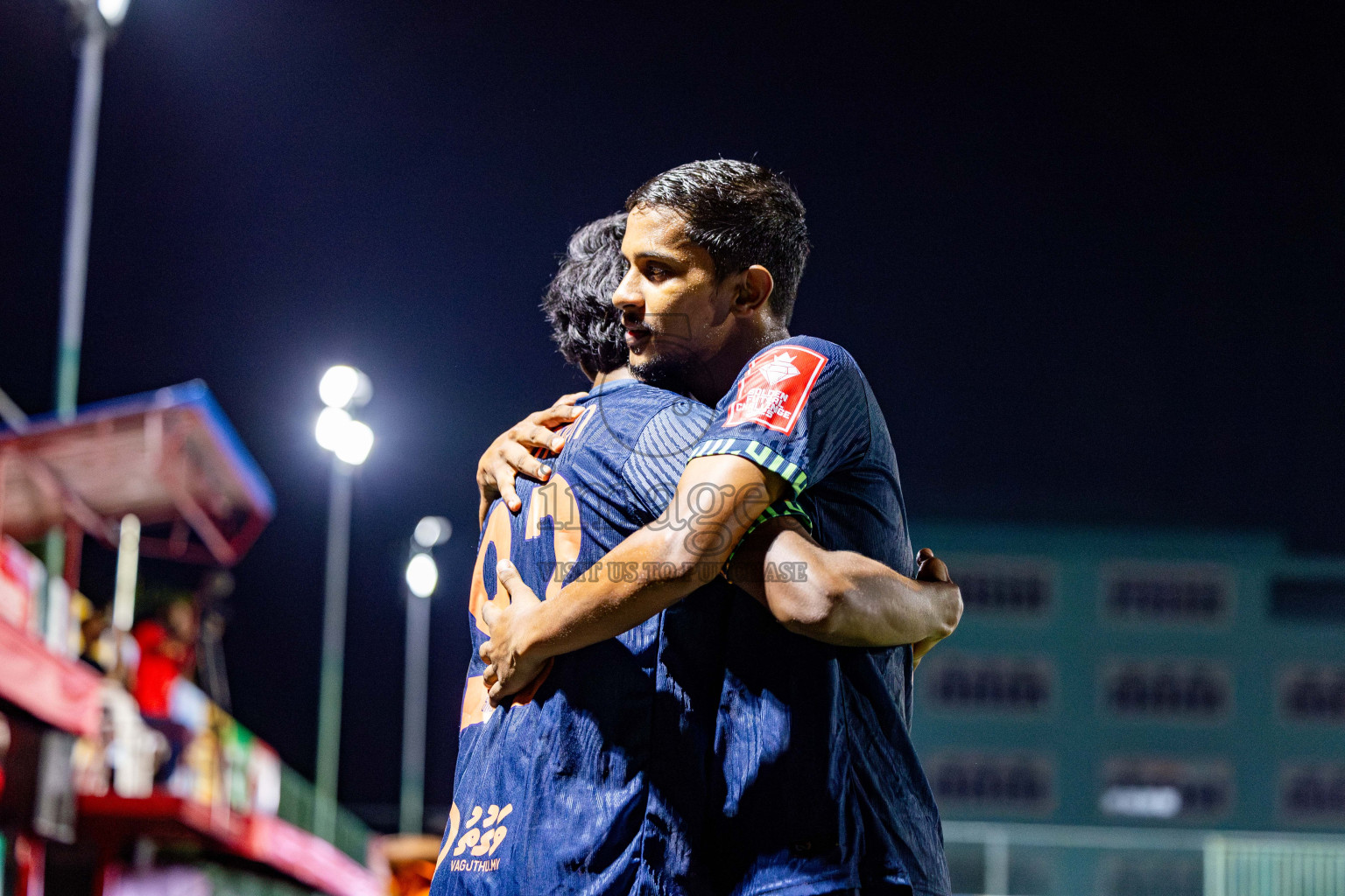 S Hithadhoo vs S Feydhoo in zone round on Day 32 of Golden Futsal Challenge 2025 was held on Wednesday , 5th February 2025, in Hulhumale', Maldives. Photos: Nausham Waheed / images.mv