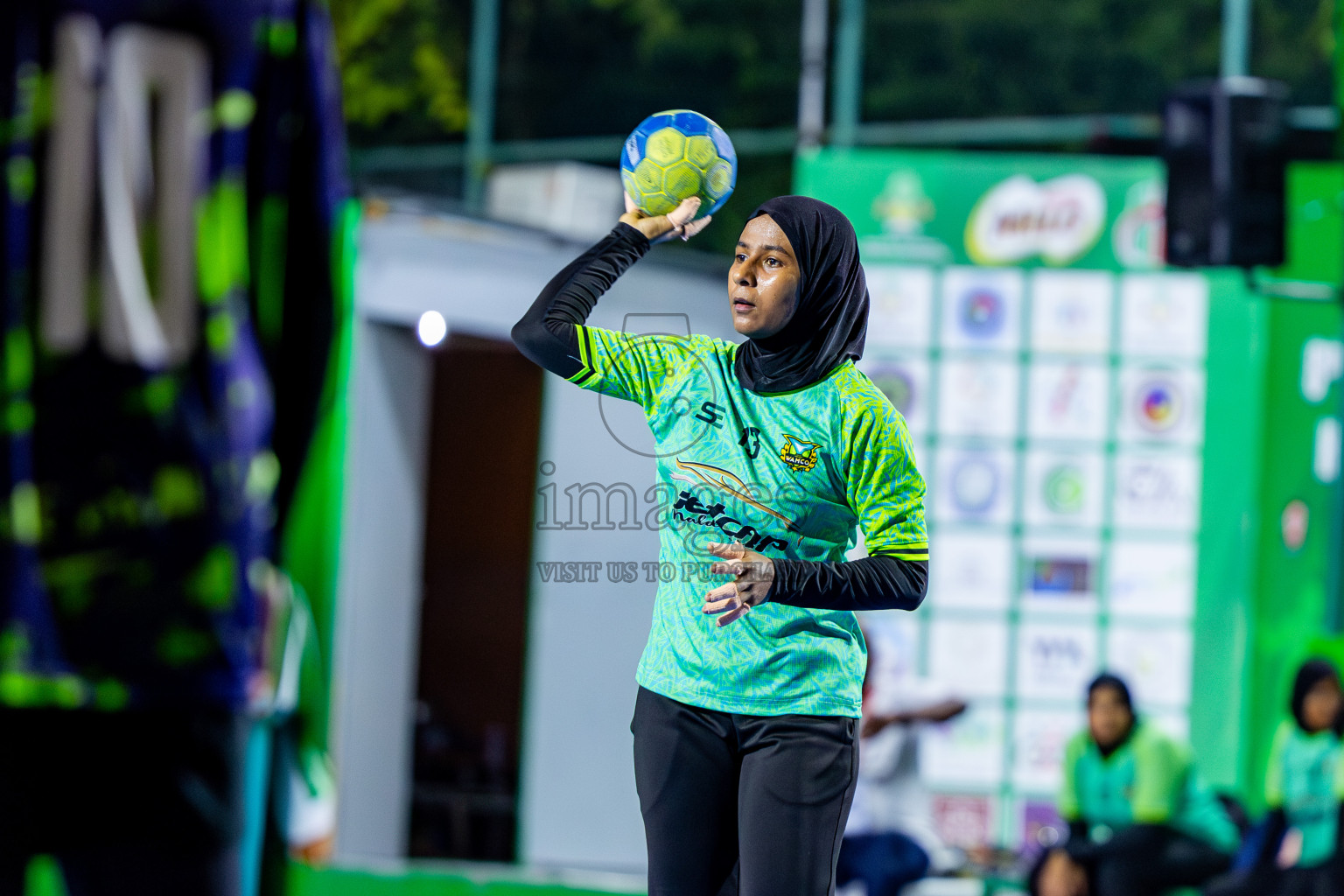 1st Division Final of 8th Inter-Office/Company Handball Tournament 2024, held in Handball ground, Male', Maldives on Tuesday, 11th September 2024 Photos: Nausham Waheed/ Images.mv