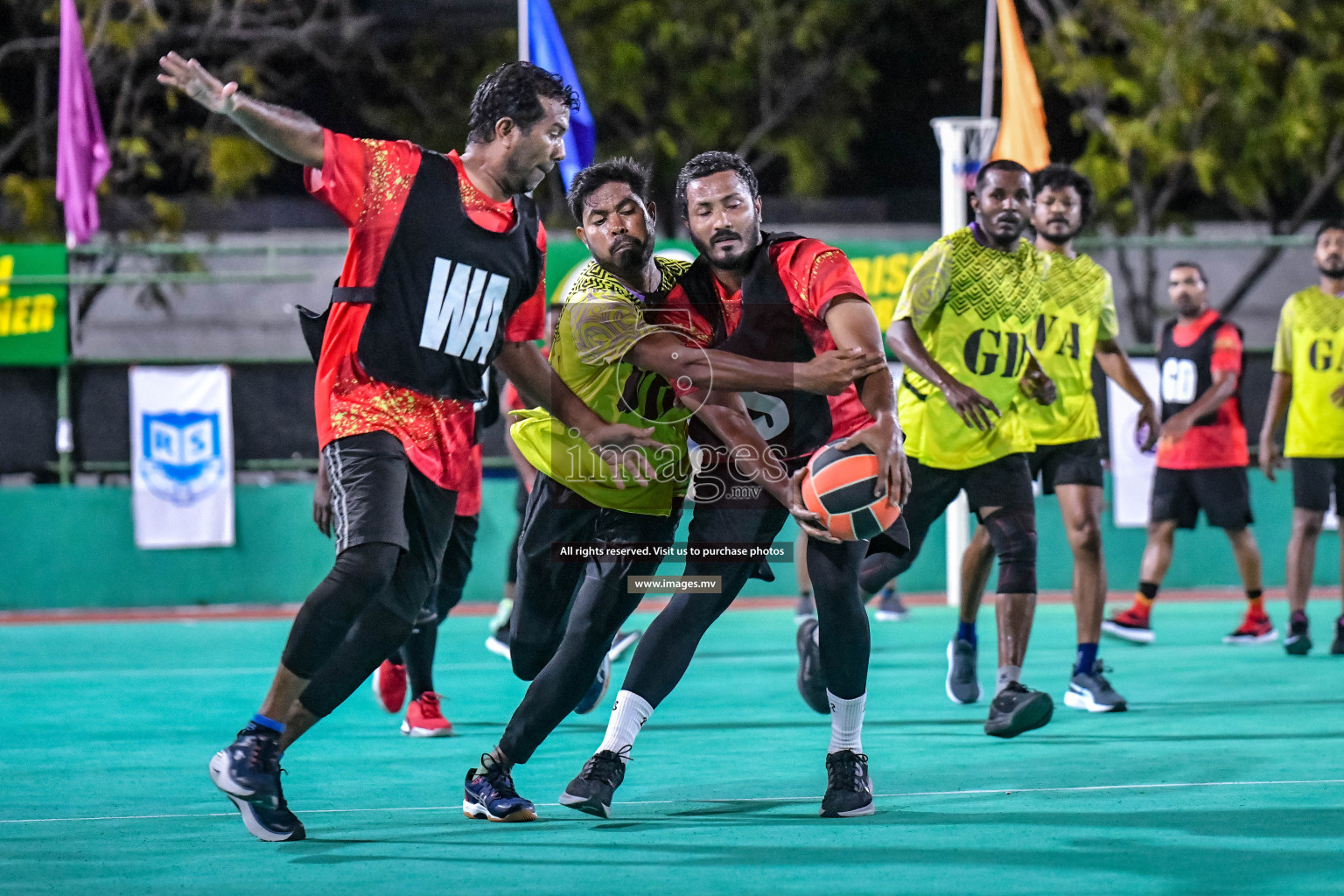 Final of Inter-School Parents Netball Tournament was held in Male', Maldives on 4th December 2022. Photos: Nausham Waheed / images.mv