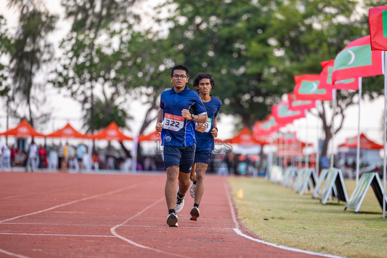 Day 1 of Inter-school Athletics Championship 2025 held in Ekuveni Synthetic Track, Male', Maldives on Monday, 06th October 2025. Photos by: Ismail Thoriq / Images.mv