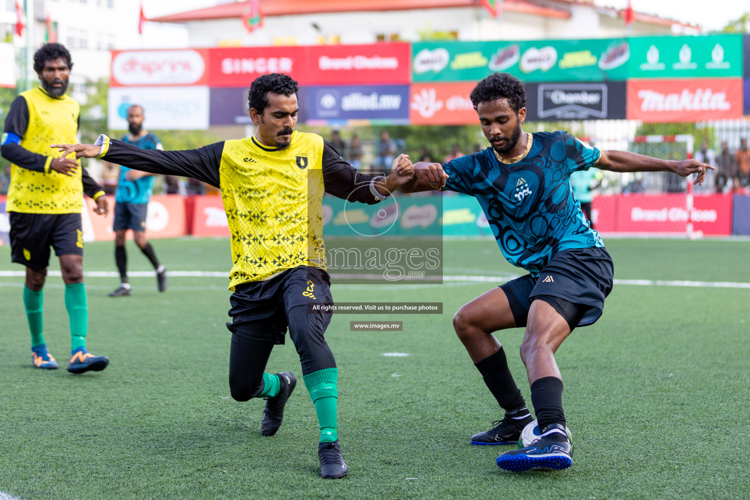 MPL vs Gas Club in Club Maldives Cup 2023 held in Hulhumale, Maldives, on Friday, 28th July 2023 Photos: Simah/ images.mv