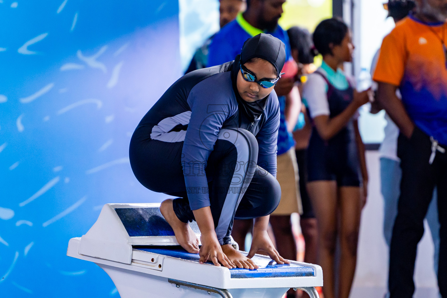 Day 3 of 20th BMLInter-school Swimming Competition 2024 held in Hulhumale', Maldives on Monday, 14th October 2024. Photos: Nausham Waheed / images.mv