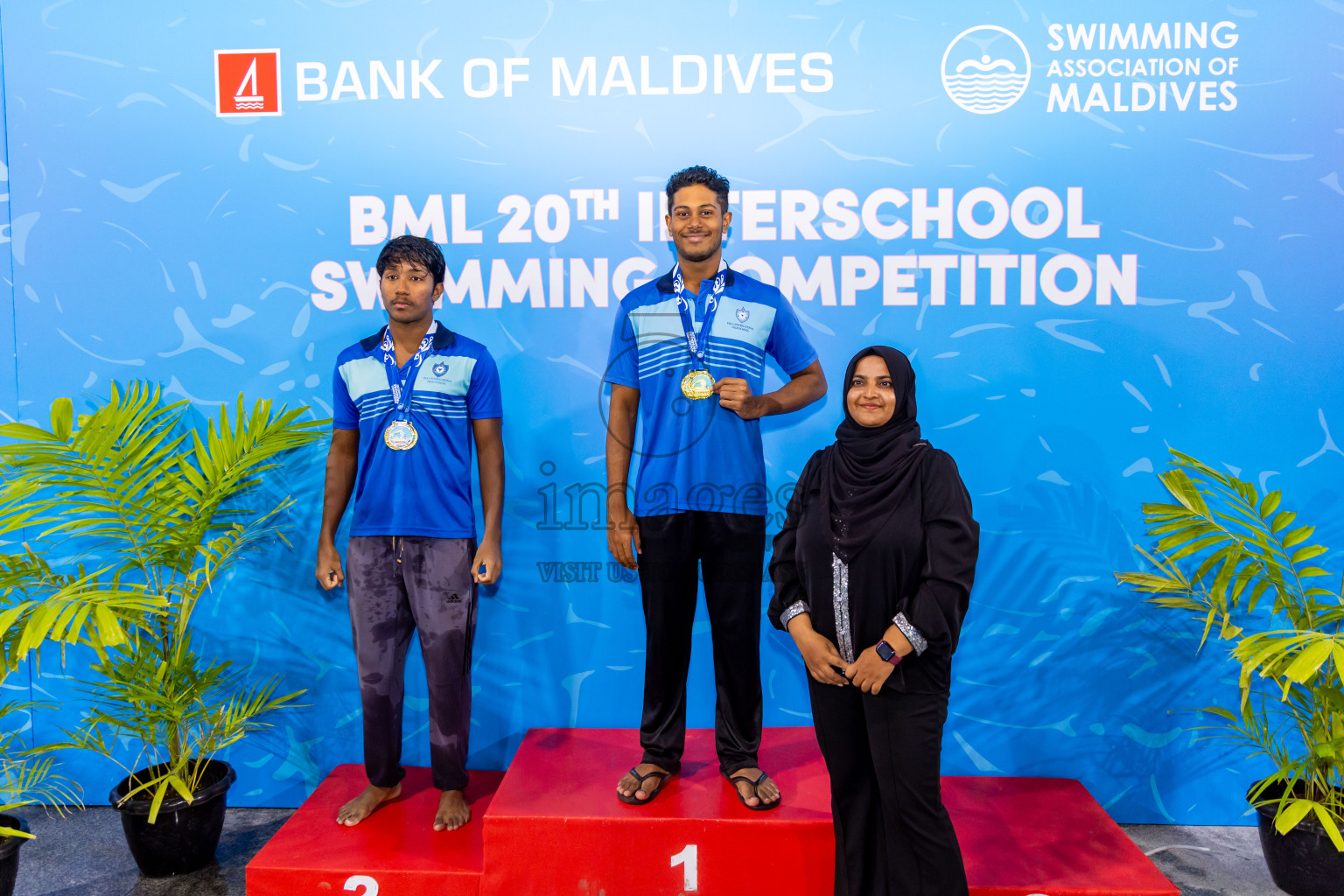 Day 4 of 20th Inter-school Swimming Competition 2024 held in Hulhumale', Maldives on Tuesday, 15th October 2024. Photos: Nausham Waheed / images.mv