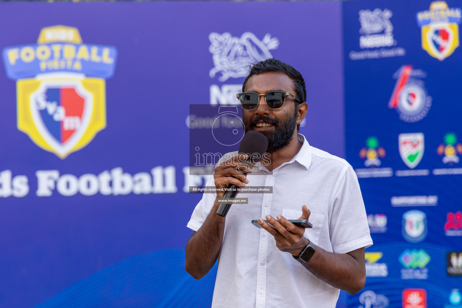 Day 4 of Nestle Kids Football Fiesta, held in Henveyru Football Stadium, Male', Maldives on Saturday, 14th October 2023
Photos: Ismail Thoriq / images.mv