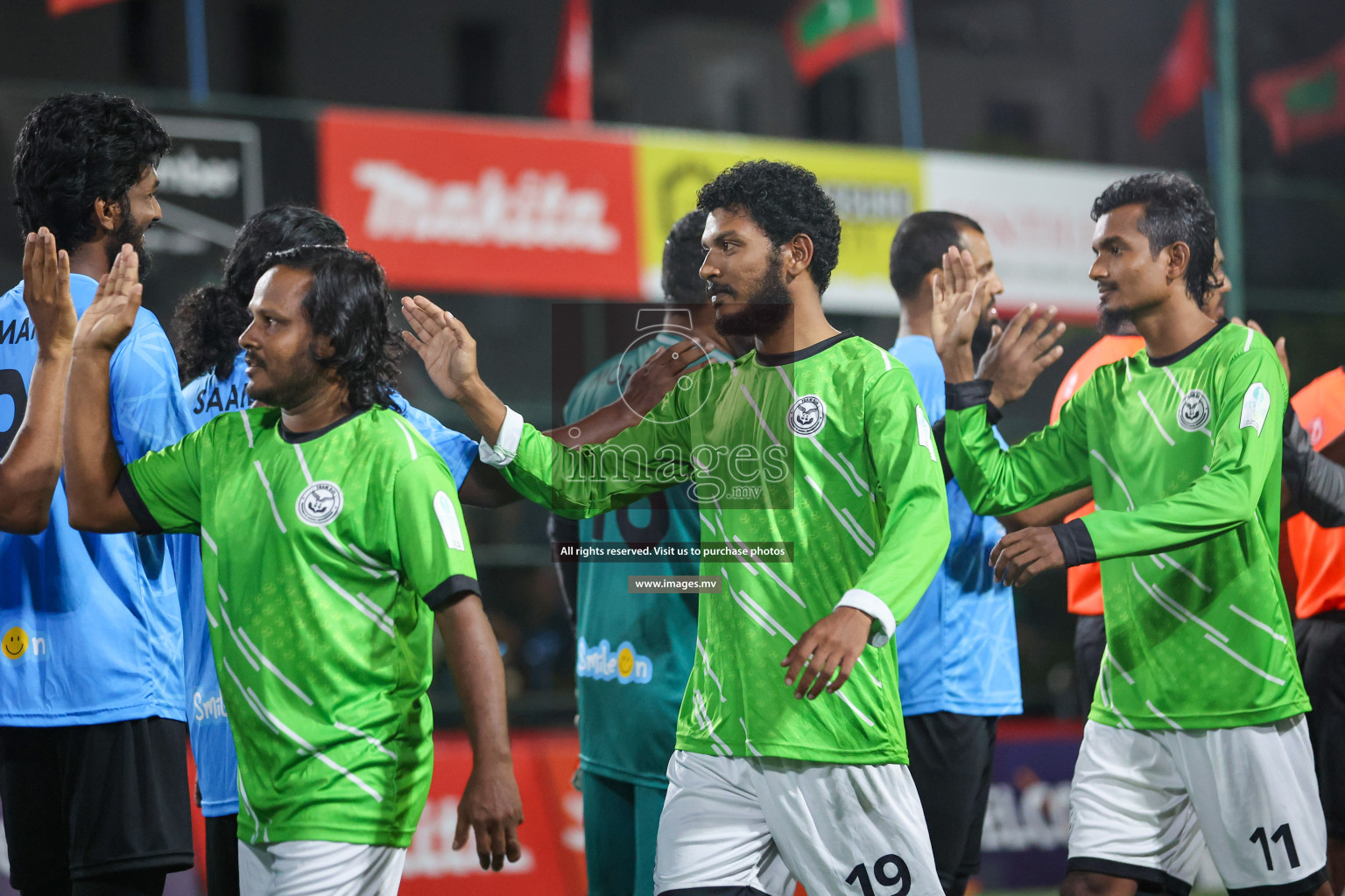 Team DJA vs Thauleemee Gulhun in Club Maldives Cup Classic 2023 held in Hulhumale, Maldives, on Monday, 24th July 2023 Photos: Nausham Waheed/ images.mv