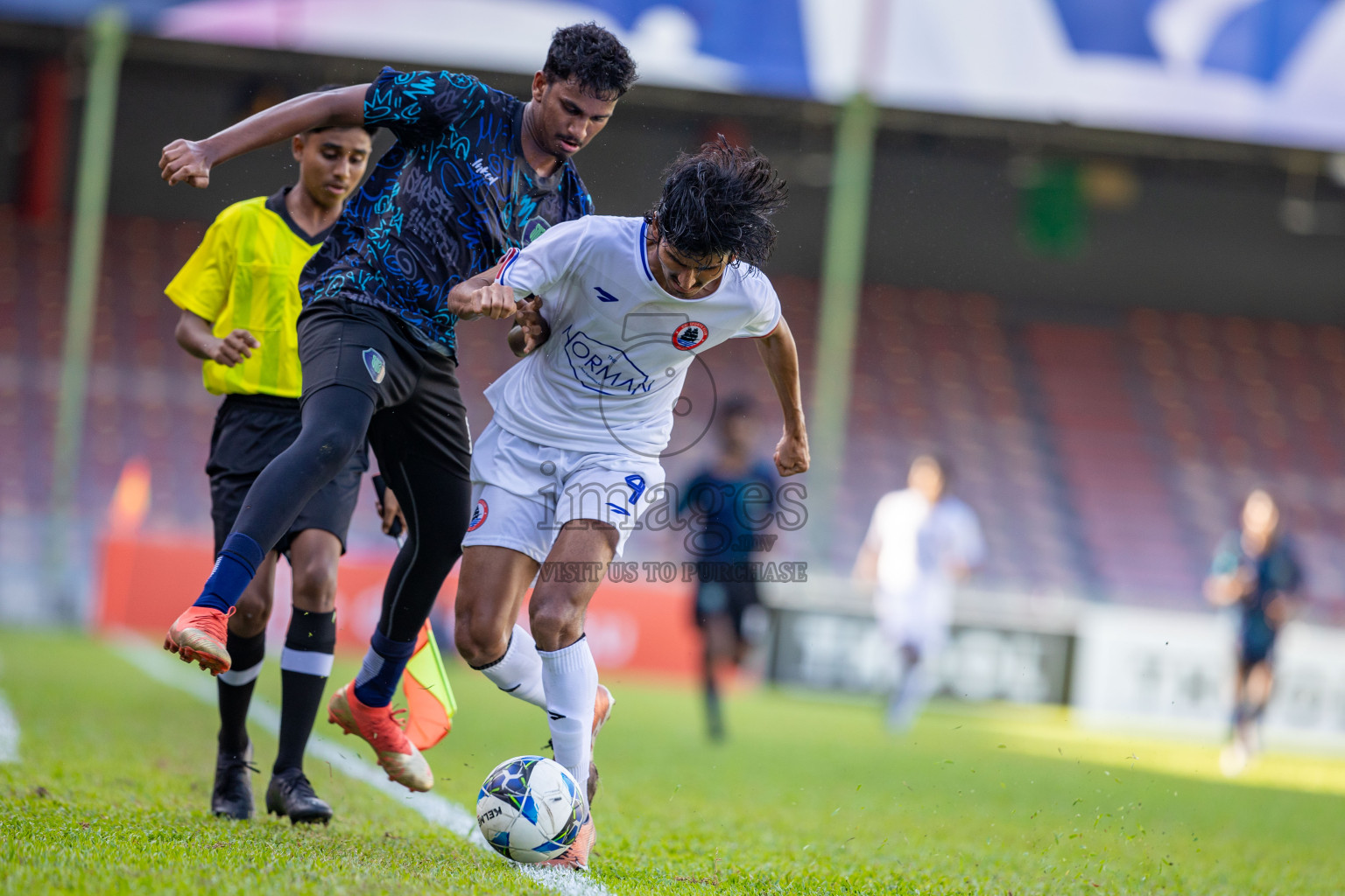 Super United Sports vs ODI Sports Club in Under 19 Youth Championship 2024 was held at National Stadium in Male', Maldives on Monday, 12th June 2024. Photos: Shuu Abdul Sattar / images.mv