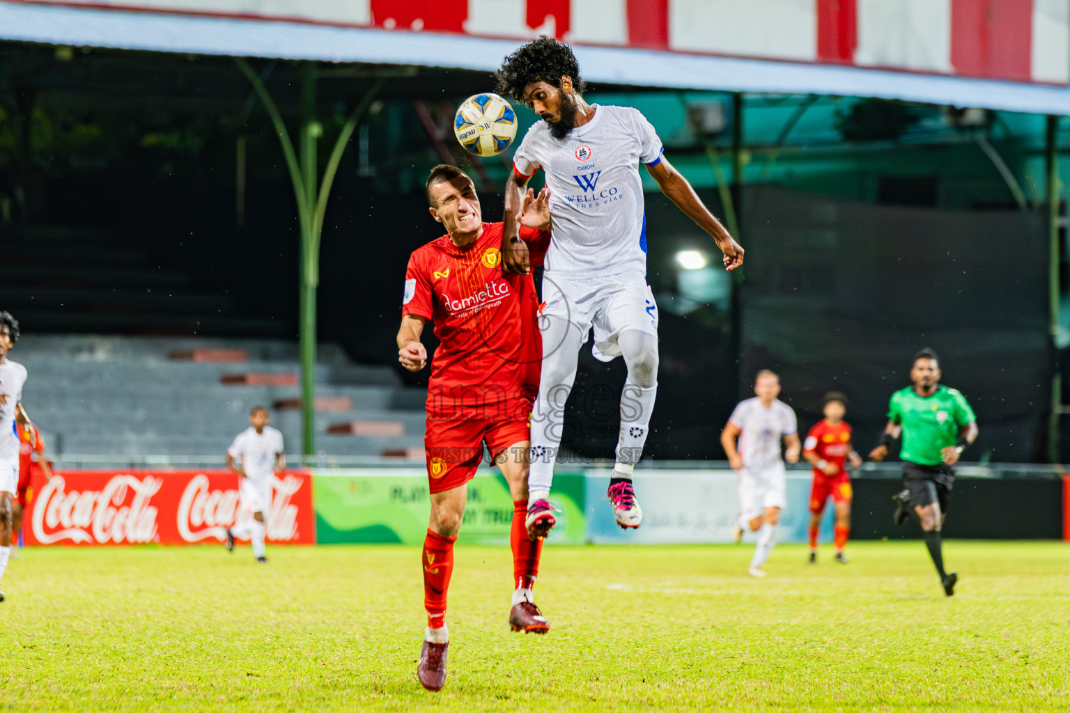 ODI Sport Club vs Victory Sports Club in Dhivehi Premier League 2025/26 held in National Football Stadium, Male', Maldives on Thursday, 2nd October 2025. Photos: Areef Adam / Images.mv