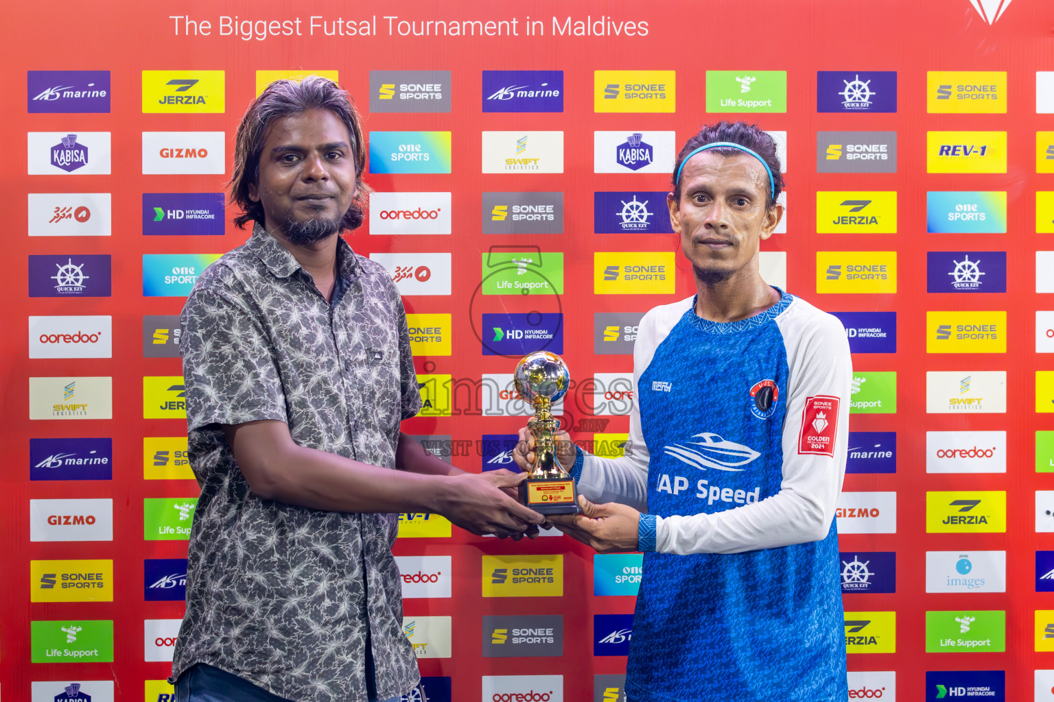 M Mulak vs M Naalaafshi on Day 34 of Golden Futsal Challenge 2024 was held on Monday, 19th February 2024, in Hulhumale', Maldives
Photos: Ismail Thoriq / images.mv