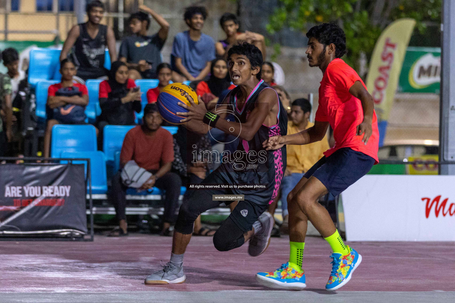 Day 5 of Slamdunk by Sosal on 16th April 2023 held in Male'. Photos: Ismail Thoriq / images.mv