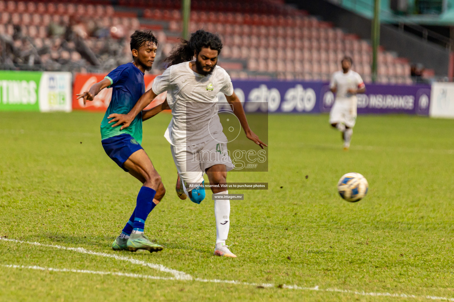 Super United Sports vs Green Streets in Ooredoo Dhivehi Premier League 2021/22 on 06 July 2022, held in National Football Stadium, Male', Maldives