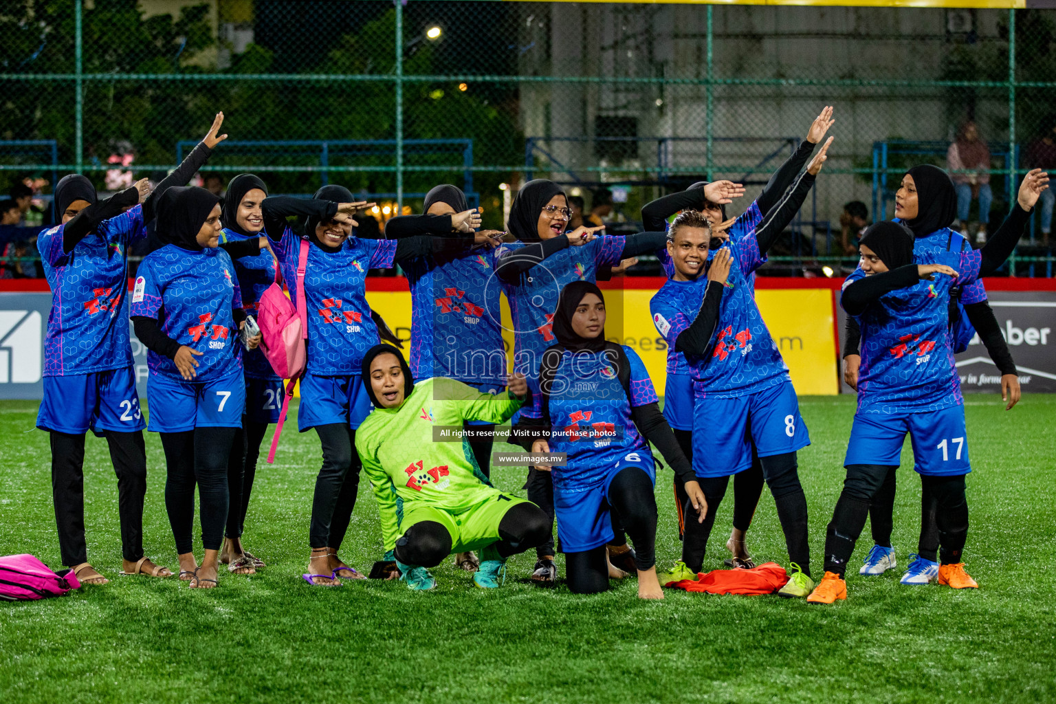 MPL vs Club MYS in Eighteen Thirty Women's Futsal Fiesta 2022 was held in Hulhumale', Maldives on Monday, 21st October 2022. Photos: Hassan Simah / images.mv