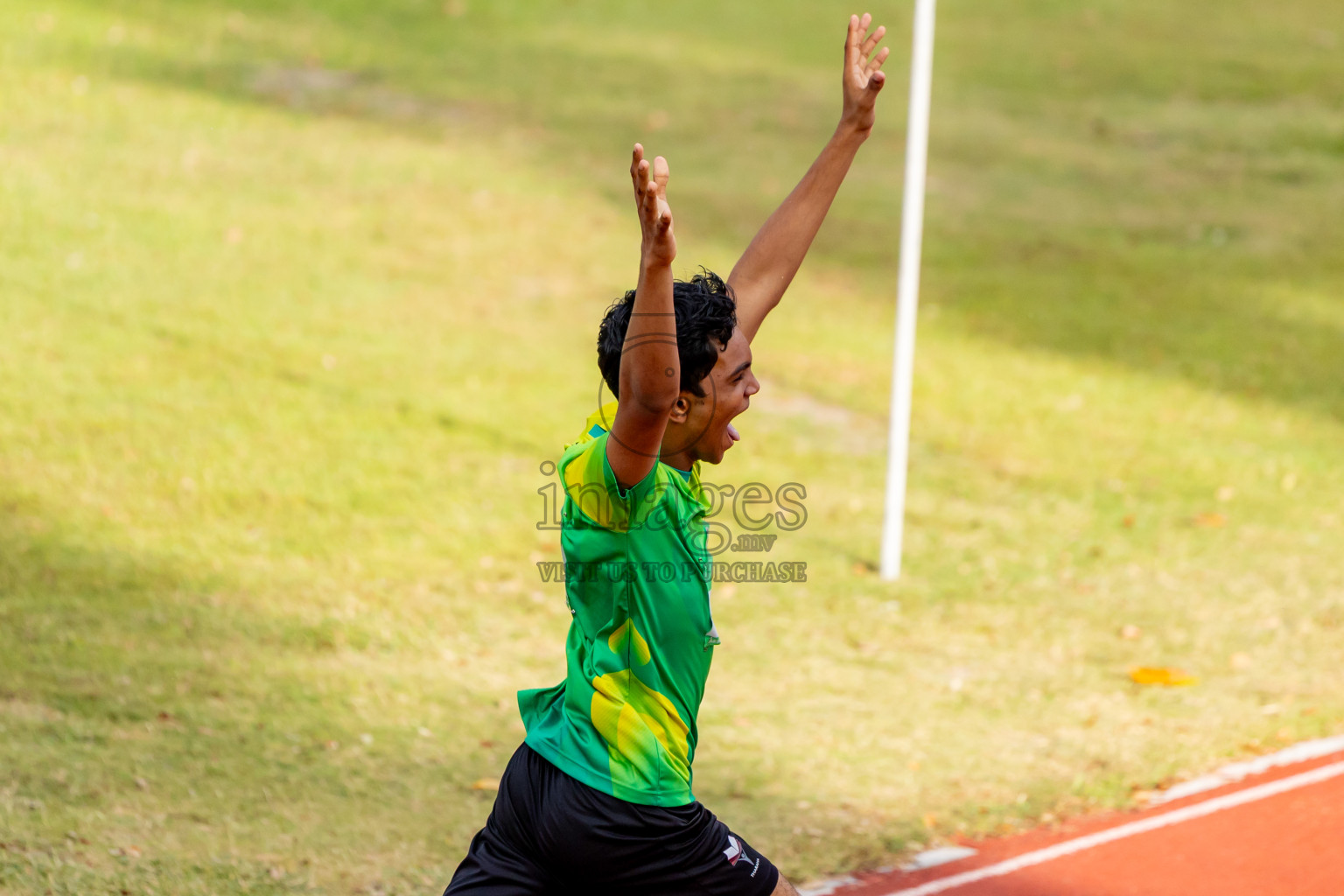 Day 3 of 12th Milo Association Championships was held in Ekuveni Track at Male', Maldives on Saturday, 26th April 2025. Photos: Nausham Waheed / images.mv