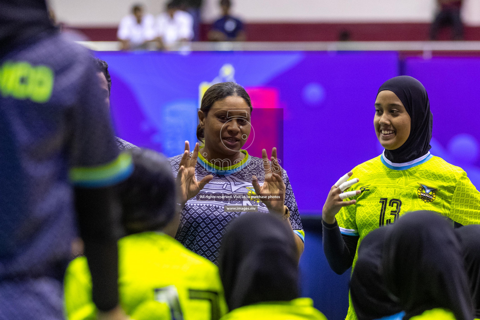 Volleyball Association Cup 2022-Women's Division-Match Day 5 was held in Male', Maldives on Friday, 27th May 2022 at Social Center Indoor Hall Photos By: Ismail Thoriq/images.mv