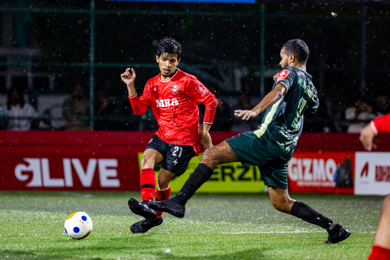 Sh Milandhoo VS Sh Maroshi in Day 6 of Golden Futsal Challenge 2025 on Friday, 6th January 2025, in Hulhumale', Maldives Photos: Nausham Waheed / images.mv