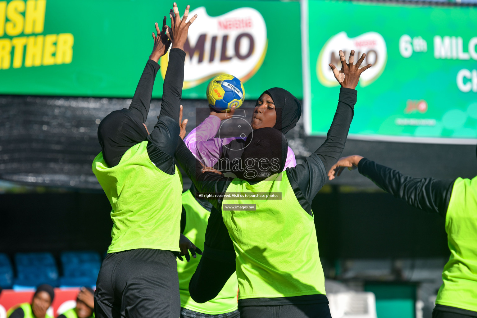 Day 8 of 6th MILO Handball Maldives Championship 2023, held in Handball ground, Male', Maldives on 27th May 2023 Photos: Nausham Waheed/ Images.mv