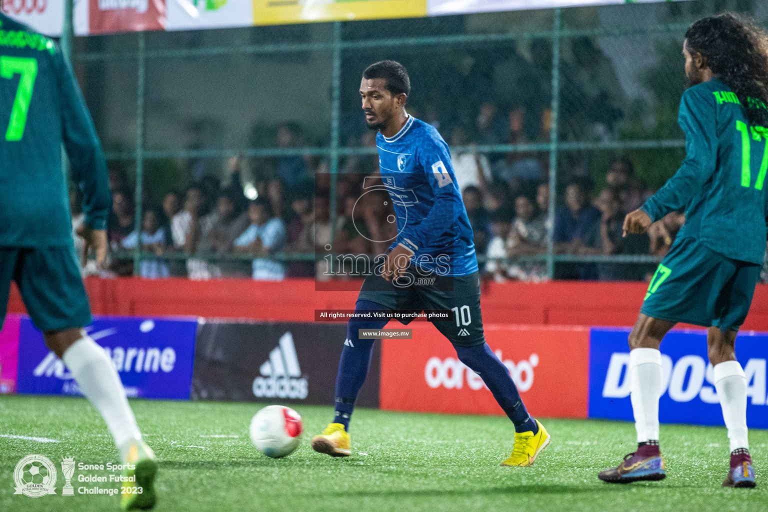 Opening of Sonee Sports Golden Futsal Challenge 2023 held on 4th Feb 2023 in Hulhumale, Male', Maldives. Photos by Nausham Waheed