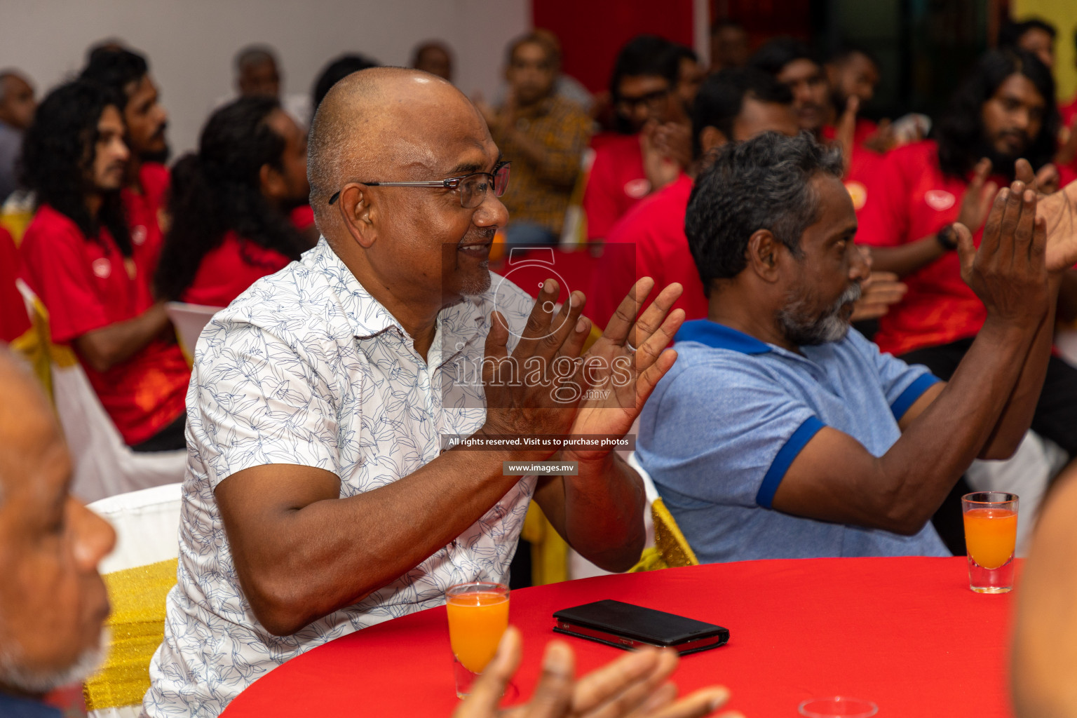 Victory Sports Club Jersey Unveiling 2022 on 14th July 2022, held in Jamaaludheen School Hall, Male', Maldives  Photos: Hassan Simah / Images.mv