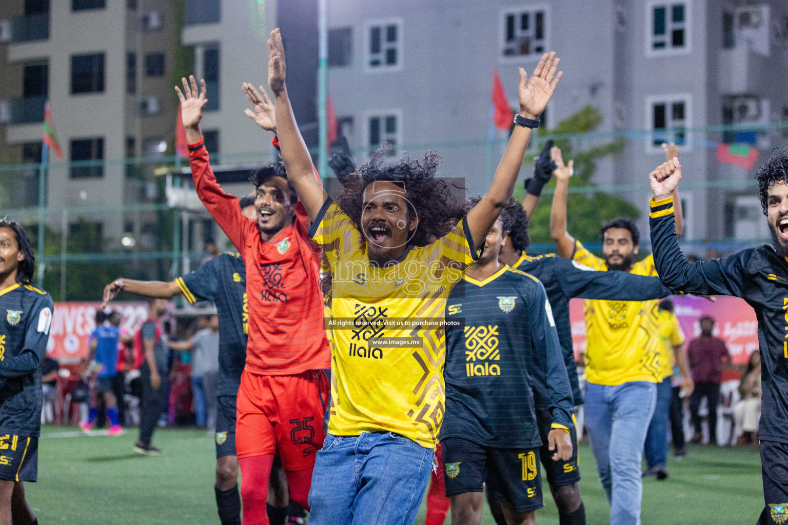 URBANCO vs WAMCO in Quarter Final of Club Maldives Cup 2023 held in Hulhumale, Maldives, on Saturday, 12th August 2023 Photos: Nausham Waheed / images.mv