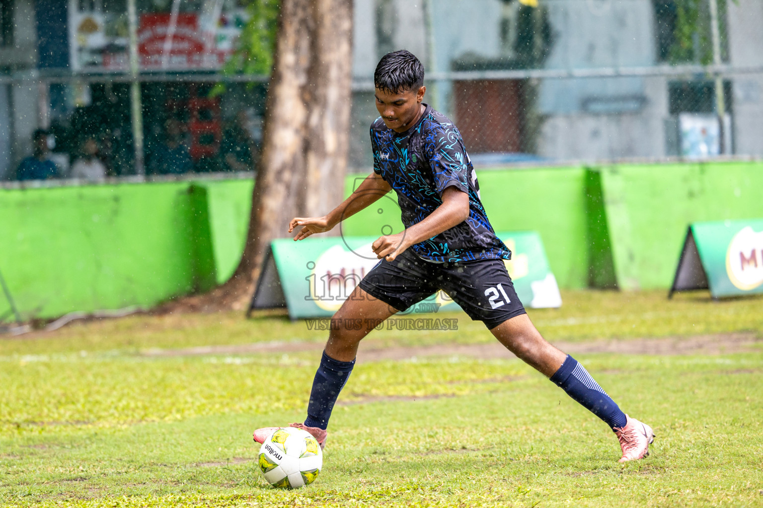 Day 4 of MILO Academy Championship 2024 (U-14) was held in Henveyru Stadium, Male', Maldives on Sunday, 3rd November 2024.
Photos: Ismail Thoriq /  Images.mv