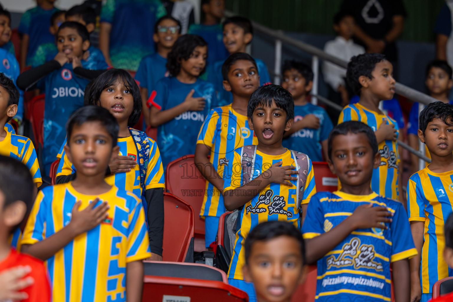 Inaugural Event of MILO SVAM Juniors 2025 (U8) was held at National Football Stadium, Male', Maldives on Monday, 23rd June 2025. Photos: Ismail Thoriq / images.mv