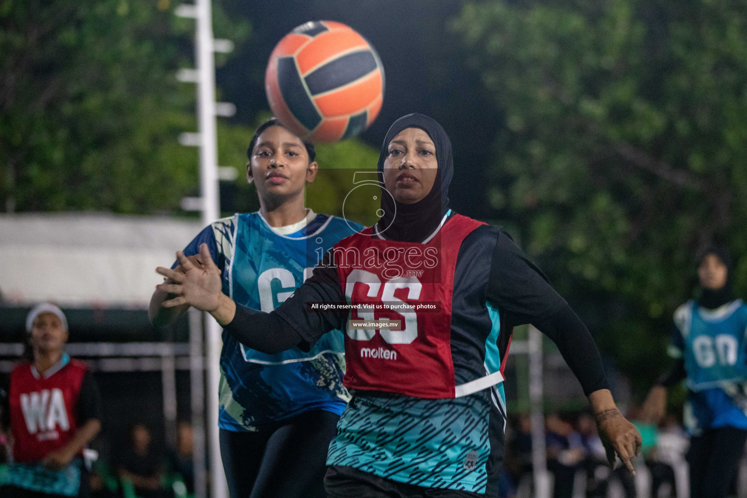 Day 1 of 20th Milo National Netball Tournament 2023, held in Synthetic Netball Court, Male', Maldives on 29th May 2023 Photos: Nausham Waheed/ Images.mv