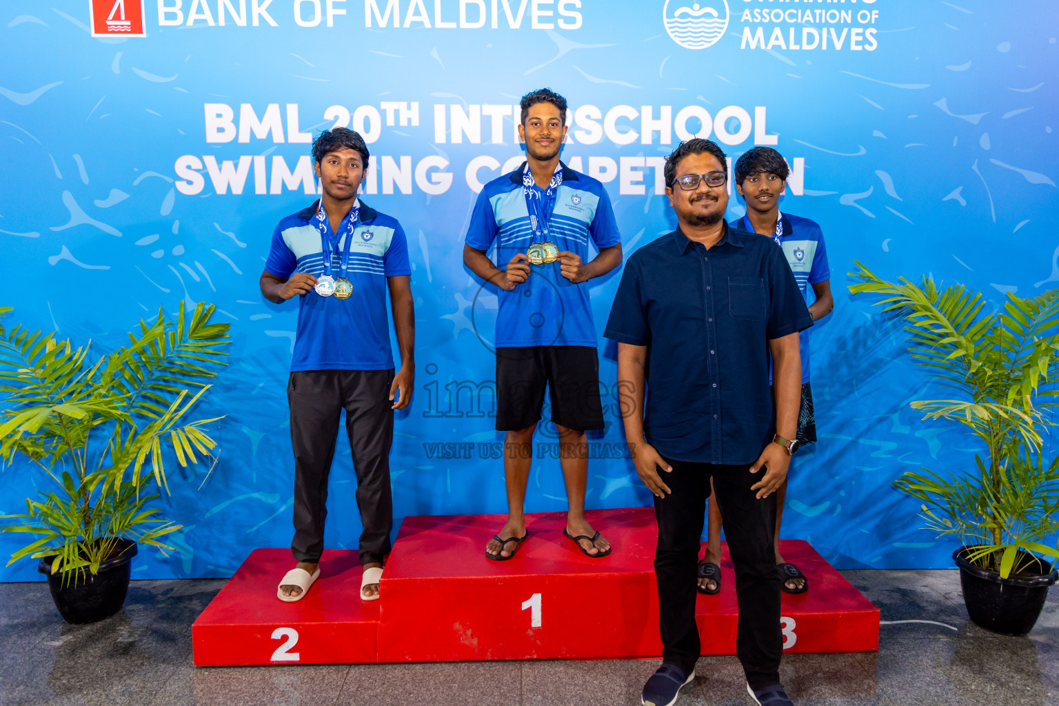 Day 5 of 20th Inter-school Swimming Competition 2024 held in Hulhumale', Maldives on Wednesday, 16th October 2024. Photos: Nausham Waheed / images.mv