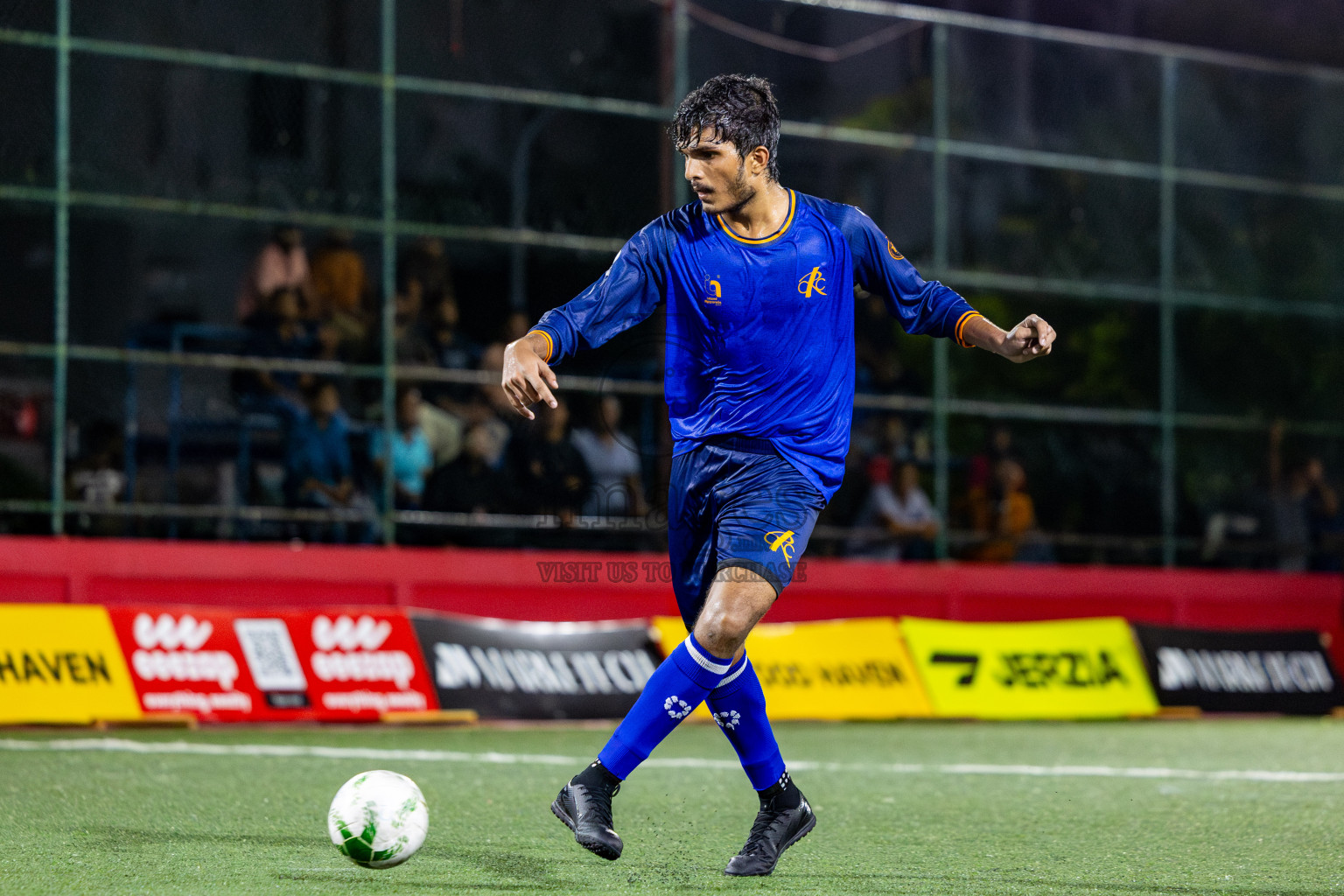 Dharumavantha vs Customs RC in Day 13 of Office League 2025 was held on Monday, 28th April 2025 in Hulhumale', Maldives. Photos: Nausham Waheed / images.mv