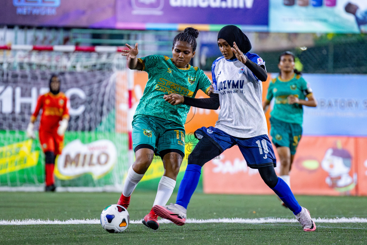 WAMCO vs POLICE CLUB in Eighteen Thirty 2024 2024 held in Rehendi Futsal Ground, Hulhumale', Maldives on Monday, 16th September 2024. Photos: Shu / images.mv