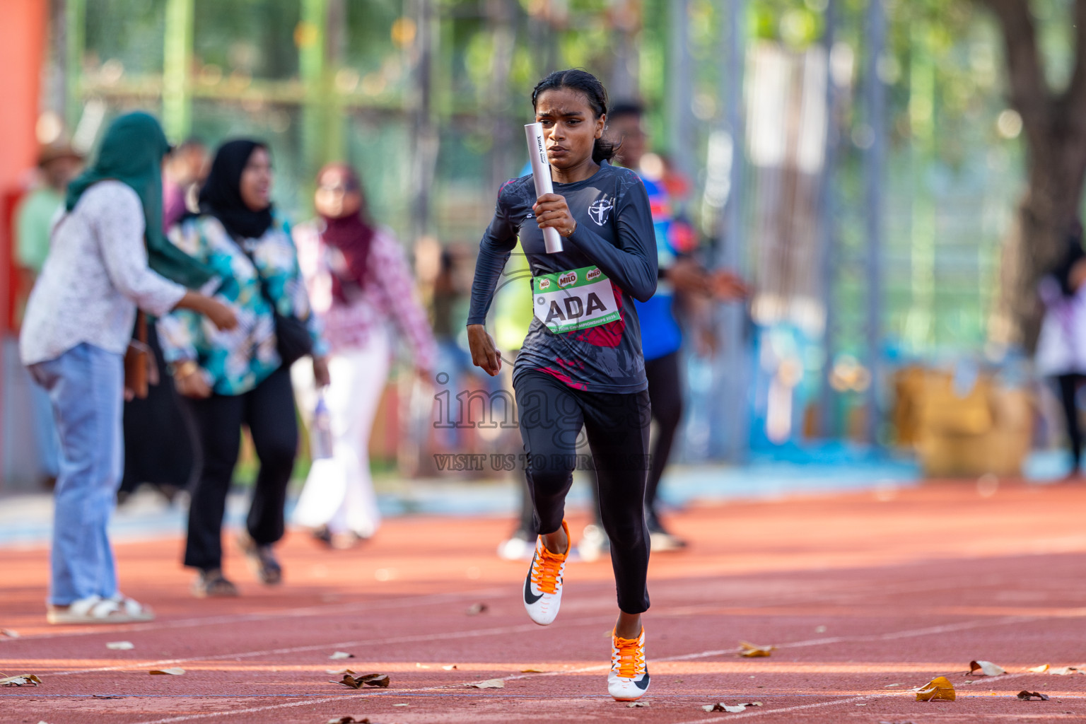 Day 2 of 12th Milo Association Championships was held in Ekuveni Track at Male', Maldives on Friday, 25th April 2025. Photos: Ismail Thoriq / images.mv