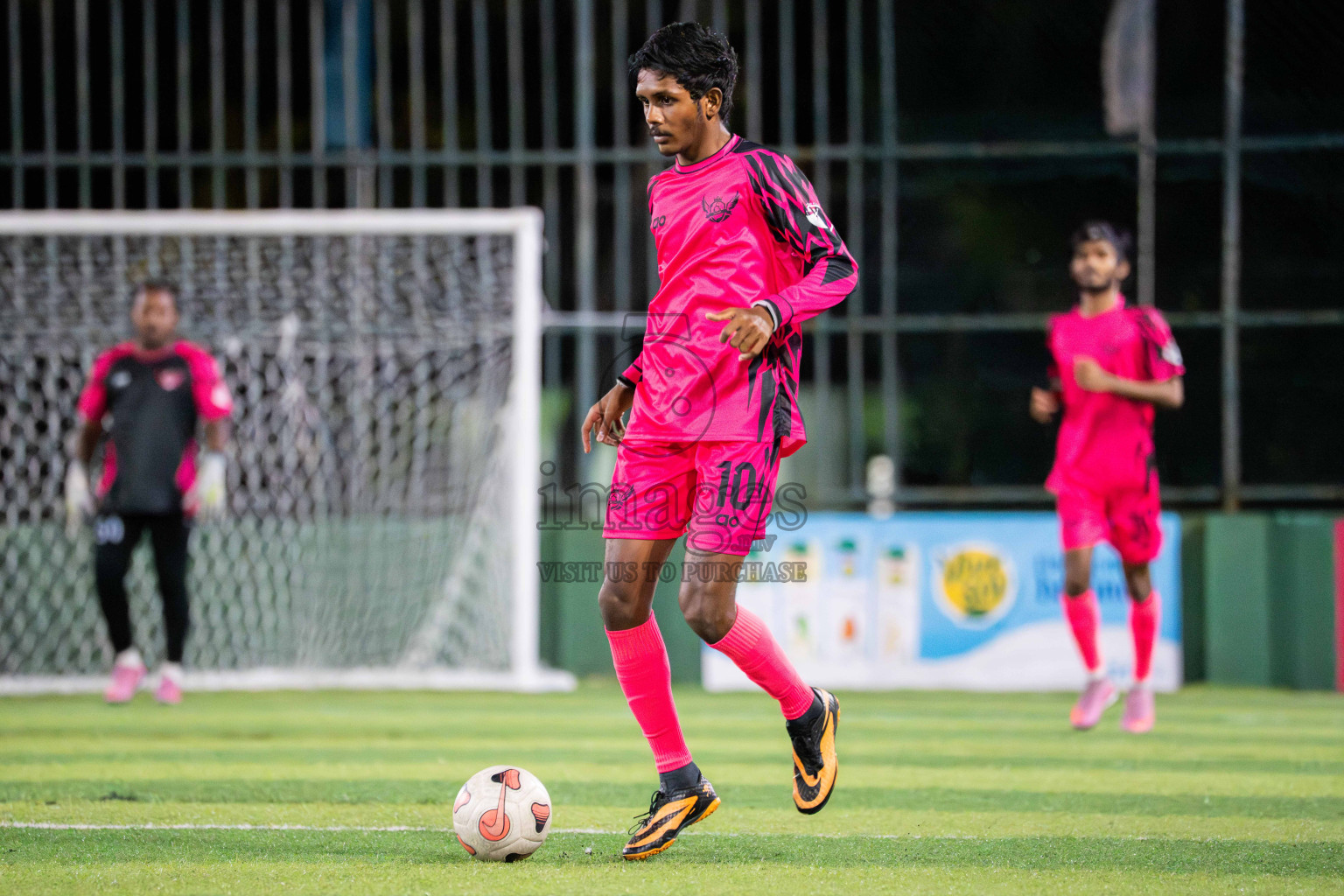 BG SC VS Goalhians in Day 3 - Fonadhoo Youth Futsal Challenge 2025 held in Fonadhoo Futsal Stadium, L. Fonadhoo, Maldives on Tuesdat, 28th October 2025 Photos: Arif Rasheed / images.mv