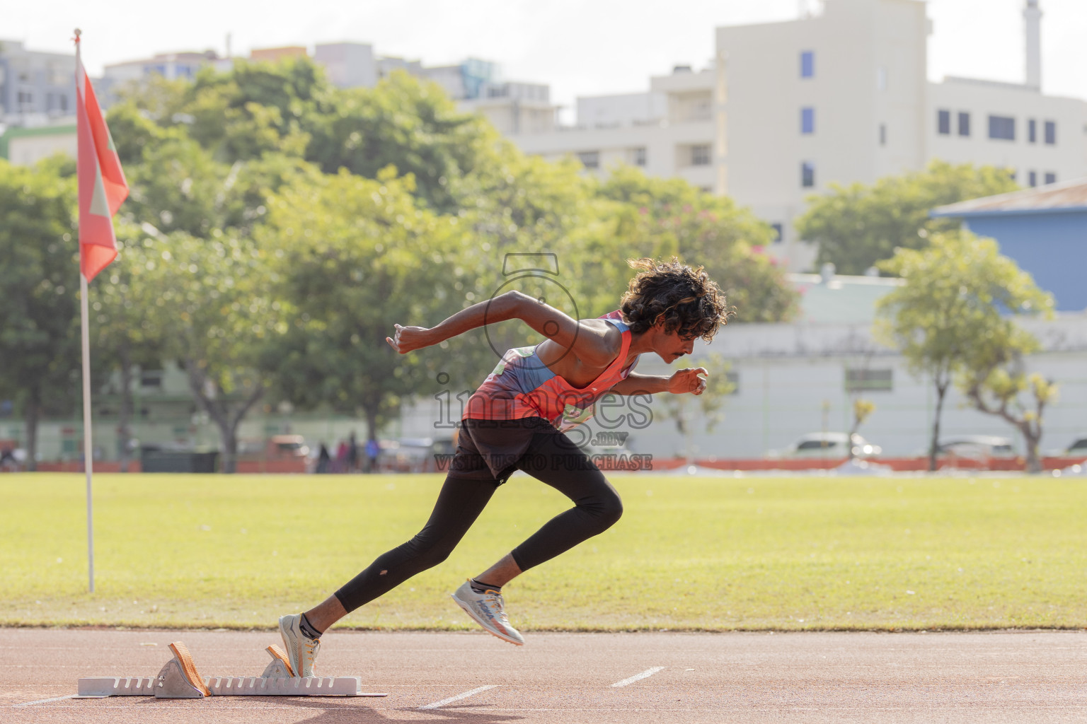 Day 1 of National Athletics Championship 2025 was held at Ekuveni Running Ground in Male', Maldives on Thursday, 14th August 2025. Photos: Hasni / images.mv