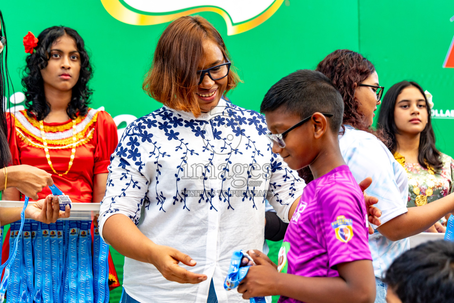 Day 2 of MILO Kids Football Fiesta was held at National Stadium in Male', Maldives on Saturday, 24th February 2024.