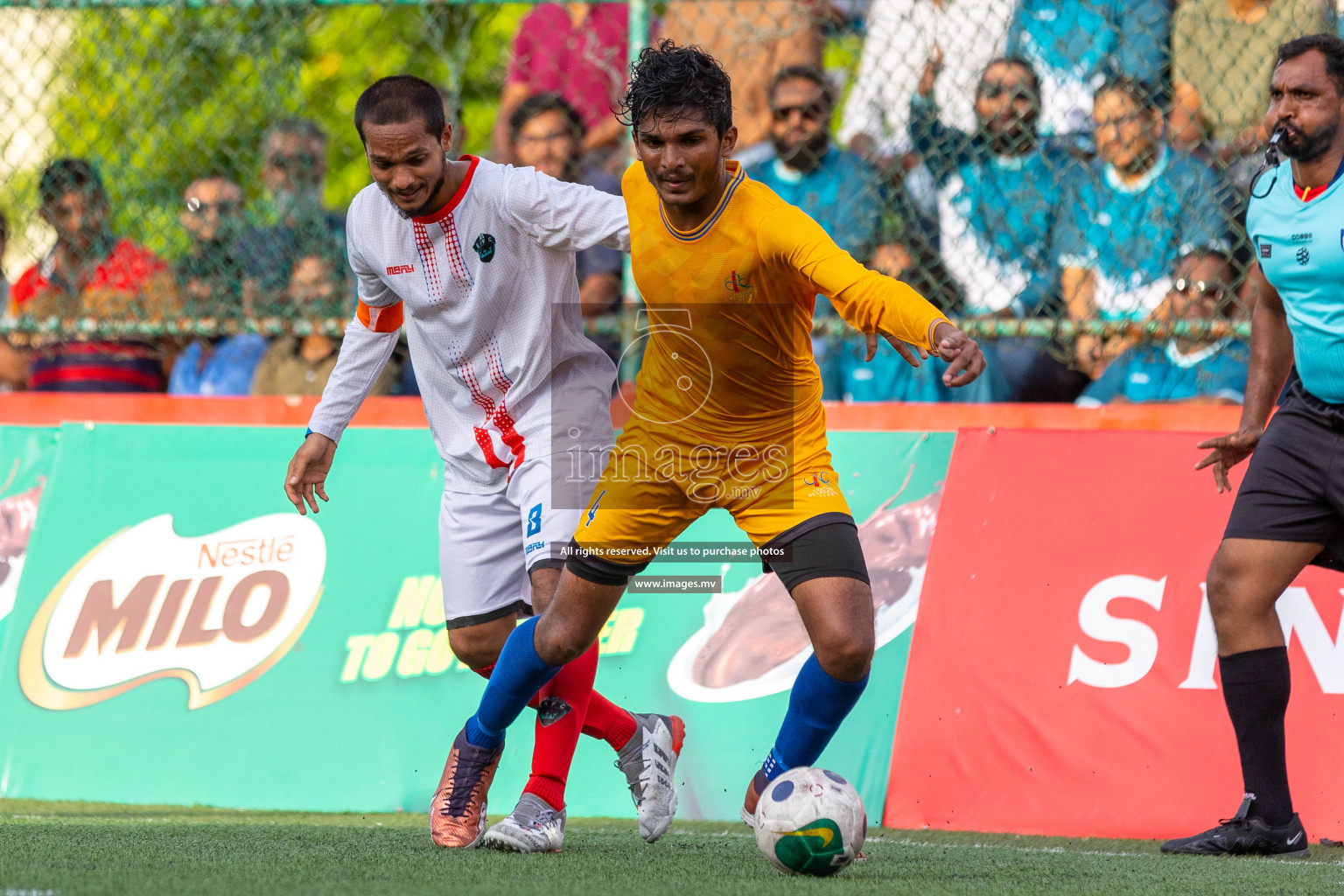 Customs RC vs ERFC in Club Maldives Cup 2023 held in Hulhumale, Maldives, on Monday, 24th July 2023. Photos: Ismail Thoriq / images.mv