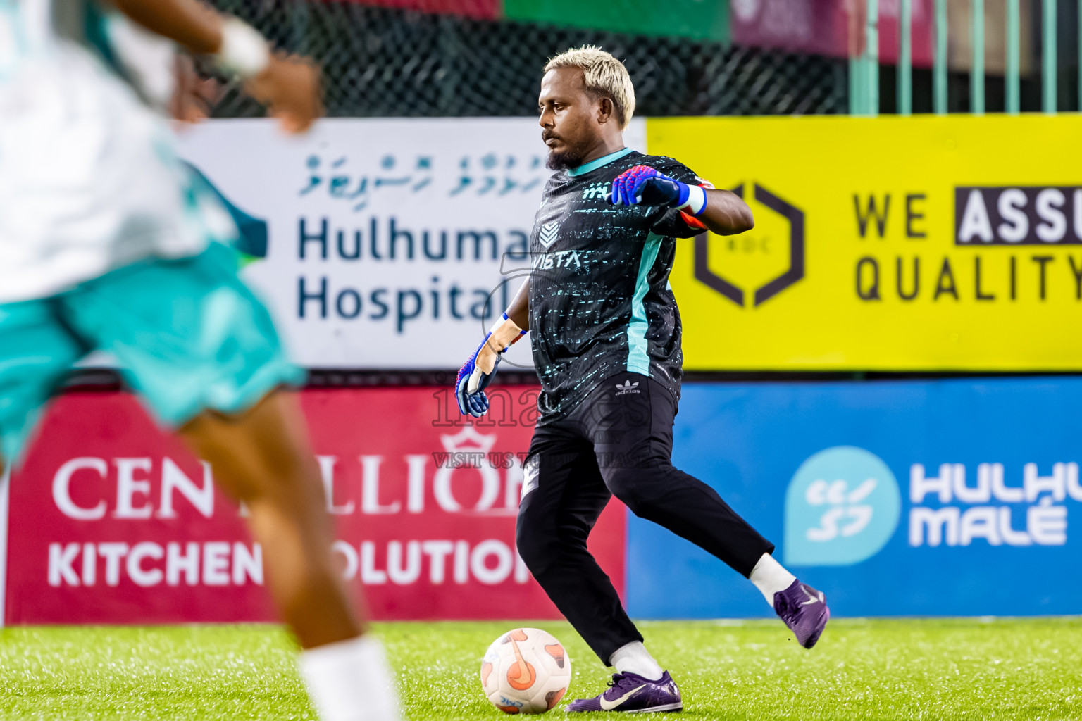 MPL vs Police Club in Day 6 of Club Maldives Cup 2025 was held in Rehendhi Futsal Ground, Hulhumale', Maldives on Saturday, 4th October 2025. Photos: Nausham Waheed / images.mv