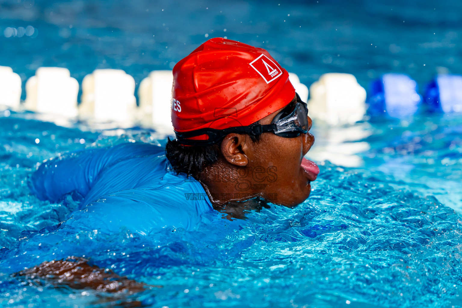 Day 2 of National Swimming Competition 2024 held in Hulhumale', Maldives on Saturday, 14th December 2024. Photos: Nausham Waheed / images.mv