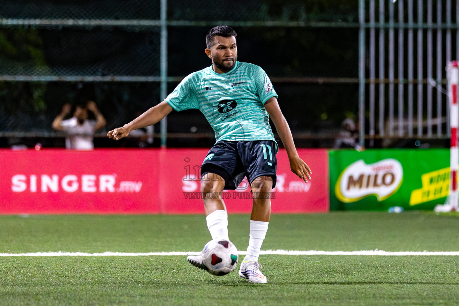 DHARUMAVANTHA vs FINANCE RC in Club Maldives Classic 2024 held in Rehendi Futsal Ground, Hulhumale', Maldives on Tuesday, 10th September 2024. 
Photos: Mohamed Mahfooz Moosa / images.mv